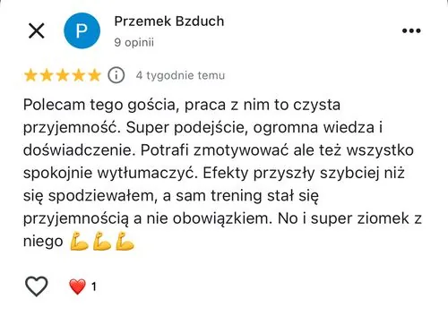 Opinia podopiecznego